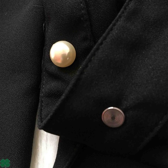 🎉HP🎉Ana / Jakobs Black Beaded Pant Size 2 - Picture 8 of 8